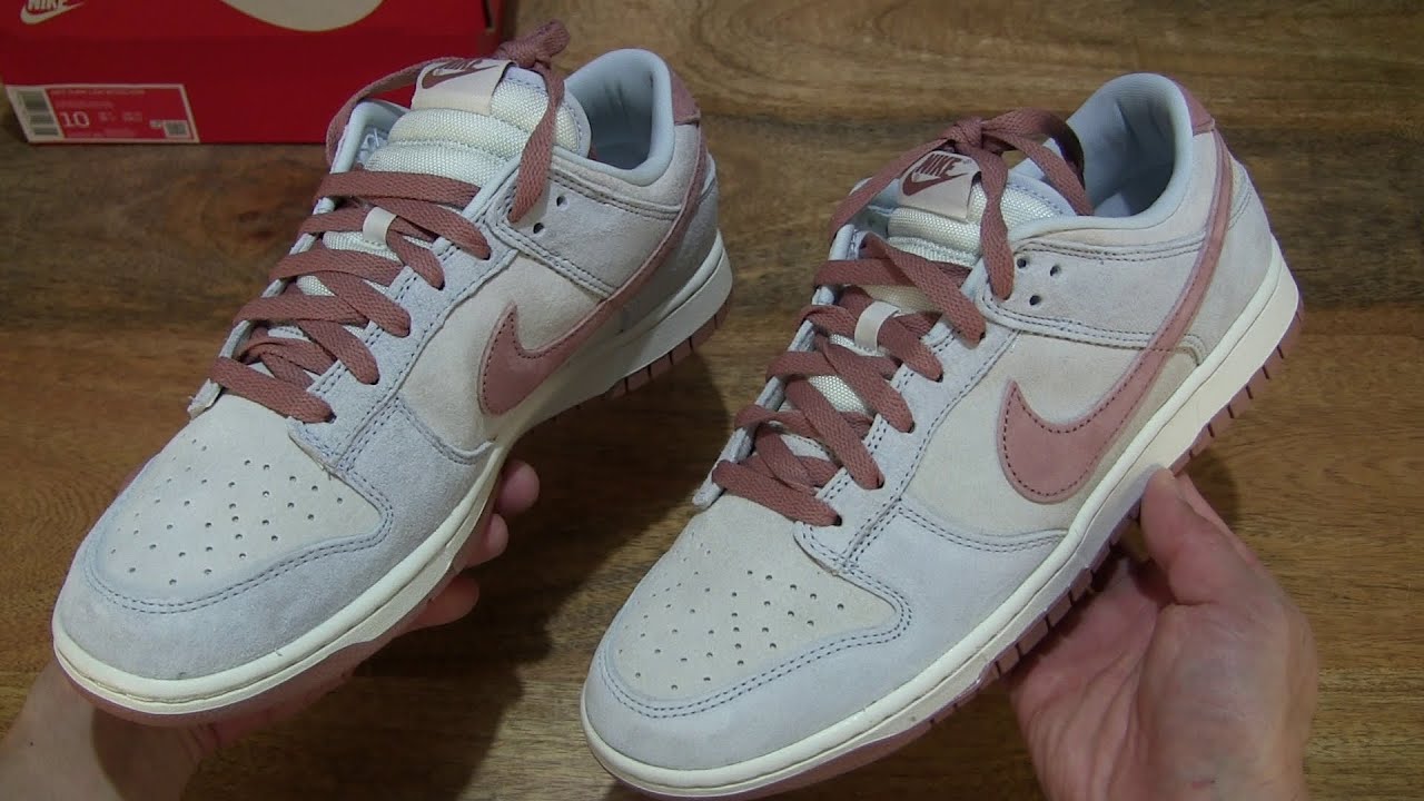 Nike Dunk Low Fossil Rose - YouTube