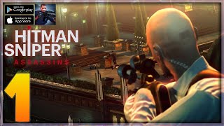 HITMAN SNIPER ASSASSINS Gameplay #1(Android/iOS) ICA Training Tutorial -  APK HD | Furo Walkthrough screenshot 2