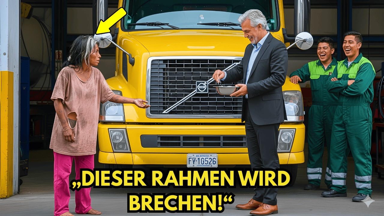 Ein obdachloses Mädchen rettet einen 50-Millionen-Euro-Auftrag! 🚛💨