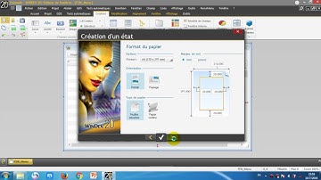 Imprimer etiquette code barres avec windev