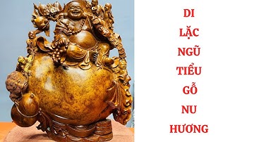 Tượng Gỗ: Di Lặc Ngồi Bao Tiền Gỗ Nu Hương Siêu Giá Trị