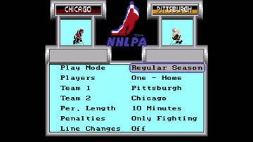 NHLPA Hockey 93 Intro (SNES Introduction)