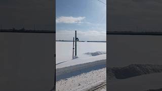 雪原が輝くロイズタウン駅