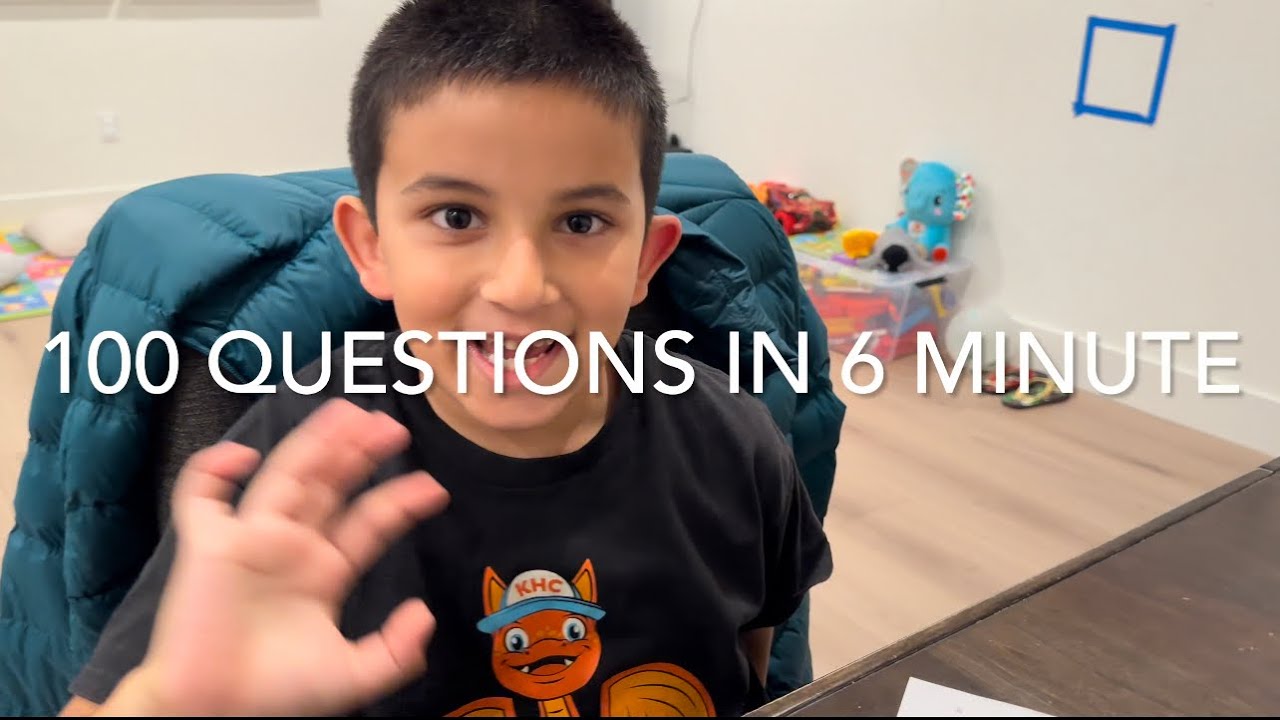 Little Miss Mathmatiion Little Mathematician: 100 Questions Challenge 🧮 - YouTube