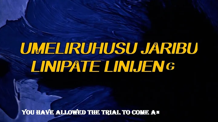 UMELIRUHUSU JARIBU LINIPATE LINIJENGE BY MINISTER ...