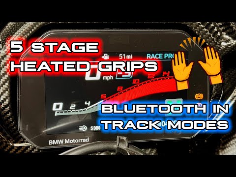 BMW Coding Tricks, 5 Stage Heated Grips and Bluetooth In Track Modes