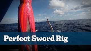 How To Perfect Daytime Swordfish Bait  Florida Sport Fishing TV  Fresh Bonito Strip