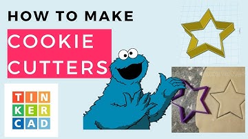 How to design Cookie Cutters in TinkerCad with Basic Shapes