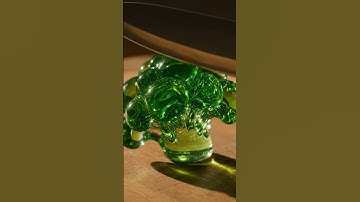 AI Glass Broccoli ASMR...#ai #satisfying #reels #relaxing #youtubeshorts #status #status #food