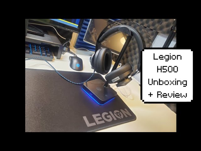 Lenovo Legion - Experience flawless audio when you're cruising to victory  in-game with the Lenovo Legion H500 Pro 7.1 Surround Sound Gaming Headsets.  Superb driverless 7.1 surround sound combined with ergonomic and