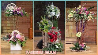 New Japanese Style Ikebana Wedding Flower Arrangement Ideas 2024