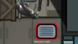 Among us imposter, but its monki flip