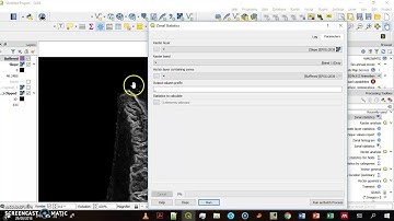 How to use zonal statistics to calculate slopes in QGIS3
