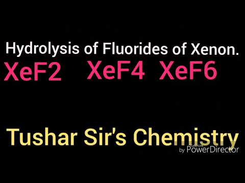 Vídeo: A hidrólise de xef4 é uma reação de desproporção?
