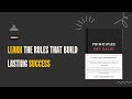 Principles | Book Summary Podcast | Business | Leadership | Self-Help | Personal Development