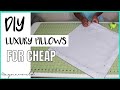 How to make Luxurious Throw Pillows on a budget! | DIY How to make Luxurious Throw Pillows on a budget! | DIY