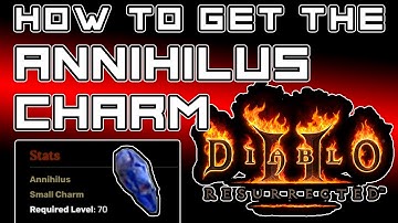 [GUIDE] How To Get The Annihilus Charm And How IP Hunting Works [Diablo 2: Resurrected]