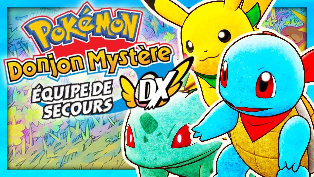 ON DÉCOUVRE POKÉMON DONJON MYSTÈRE ÉQUIPE DE SECOURS DX AVEC LA DÉMO