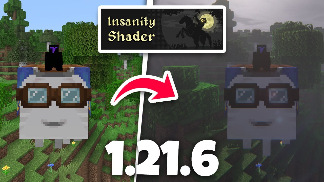How to Download & Install Insanity Shaders in Minecraft 1.21.6 - YouTube