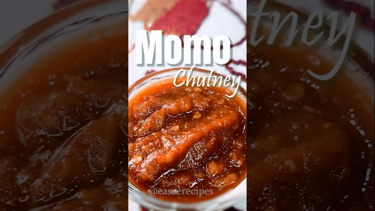 🌶️ Street-Style Momo Chutney | Spicy Tomato Garlic Sauce 🔥Momo Lovers Must Try This! 😍