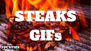 Best GIFs | Steaks GIFs | Food Compilation with Instrumental Music