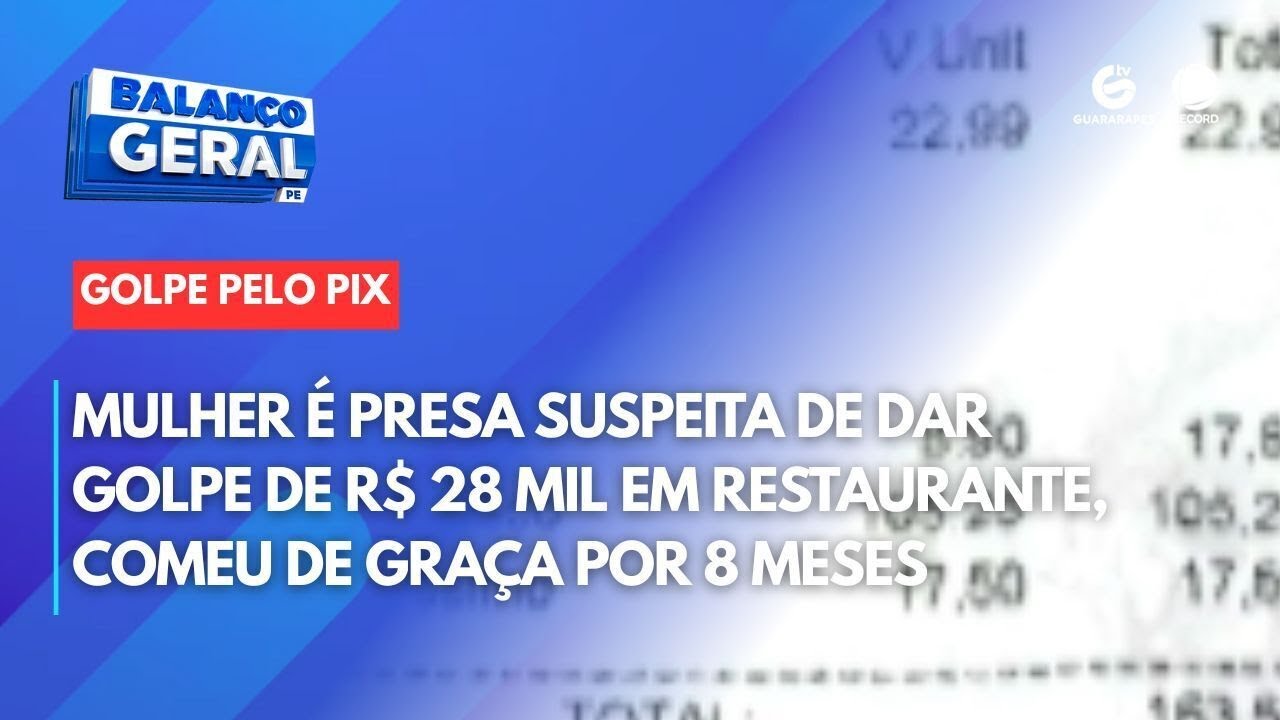 Mulher é presa suspeita de dar golpe de R$ 28 mil em restaurante, comeu de graça por 8 meses