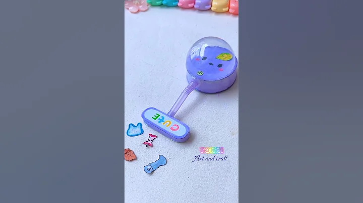 DIY Floor cleaner machine (miniature craft) #shorts #tonniartandcraft #craft #diy #love #art