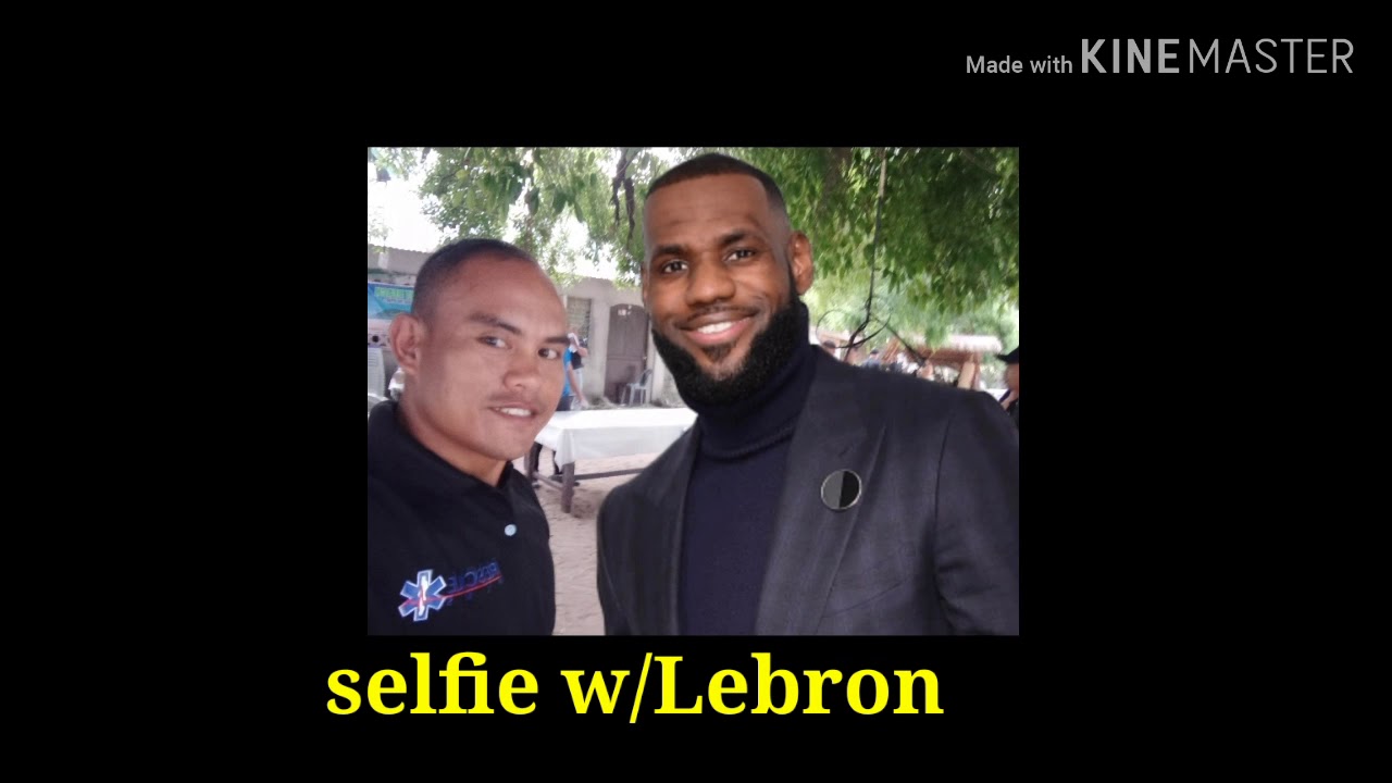 Selfie W/Lebron James - YouTube
