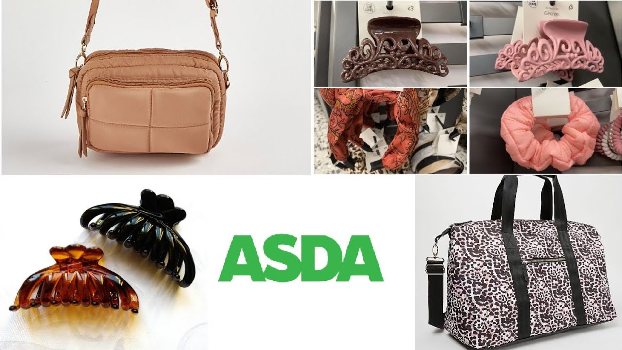 Bags and hair accessories ASDA Noor Scotland YouTube