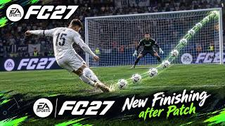 THE NEW FINISHING GLITCH IN EA FC 27! 🤫 (After Patch)