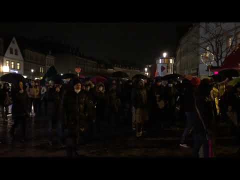 Corona-Demo in Bayreuth