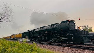 Union Pacific 4014’s 2023 Home Run Express Westbound Over The Missouri Valley And Blair Subdivisions