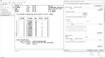 New in Stata 16: Extended regression models for panel data