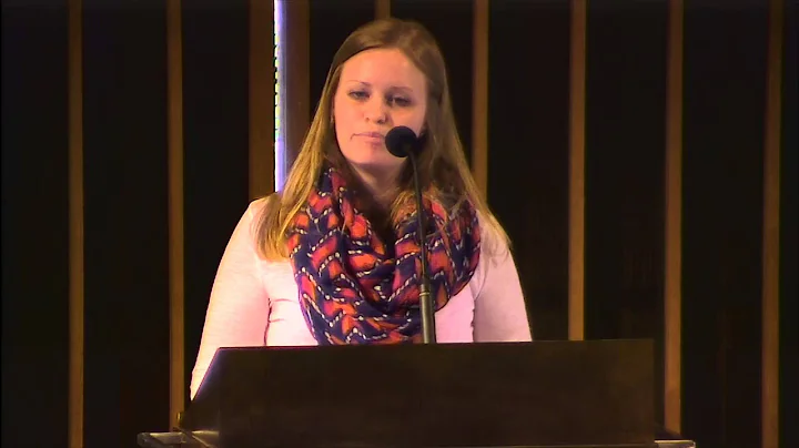 Melody Peterson '15, Chapel, April 15, 2015