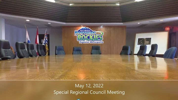 May 12, 2022 Special Regional Council Meeting