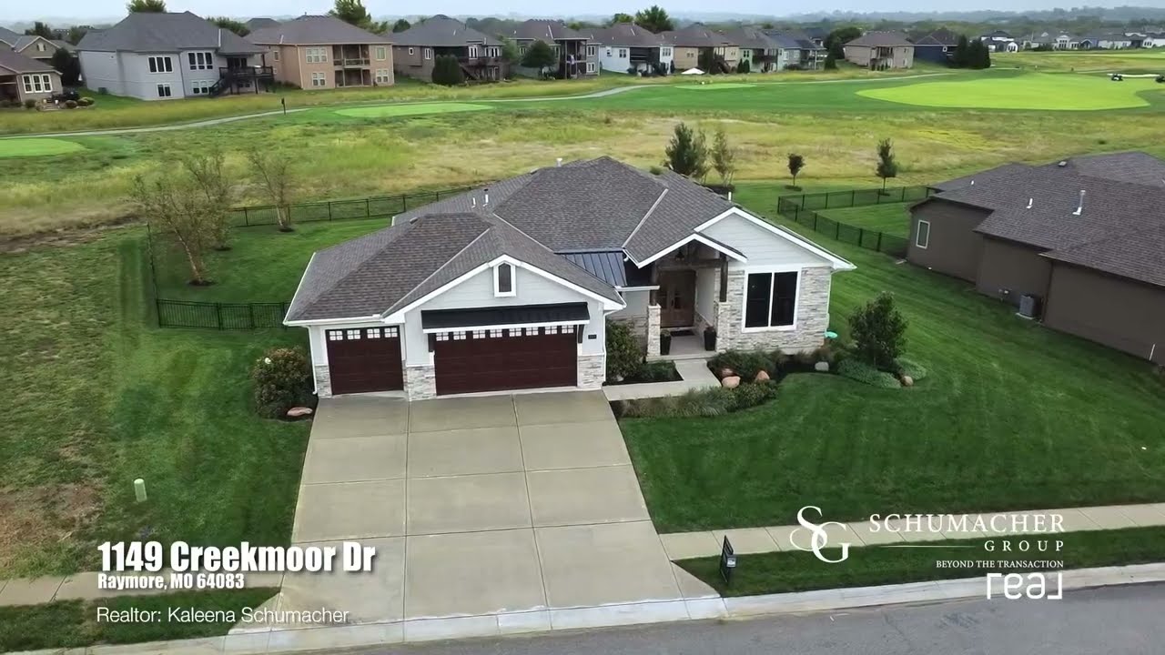 Golf Course Home in Creekmoor | 1149 Creekmoor Dr, Raymore,...