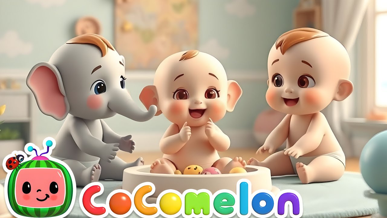 Babies Loves A Little Elephant 🐘| Are You Sleeping Song | Newborn Baby Nursery Rhymes & Kids Songs