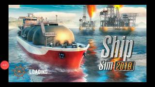 Primeros Pasos De Ship Sim 2019. Juego de simulación de barcos de carga. ShipSim2019