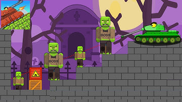 Tank vs Zombies Tank Battle - Gameplay Walkthrough Part 1 Level 1- 24  ( iOS,Android )