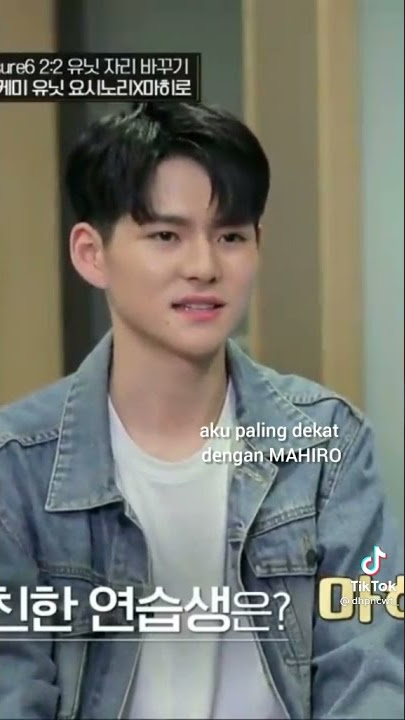 Yoshi sama mahiro itu ikatan persahabatan nya itu kuat banget ya kaya gak bisa di pisahin gtu