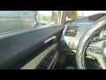 Обучение стеклоподъёмника Honda Civic 4D