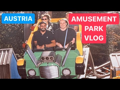 Prater Amusement Park Vlog #1 | Vienna, Austria | Indian-European Interracial Couple Vlog | LDR