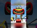 P2 Epic Escape From The Lightning McQueen Boxy Boo Eater &amp; Mater Spider Car | Coffin Dance Cover