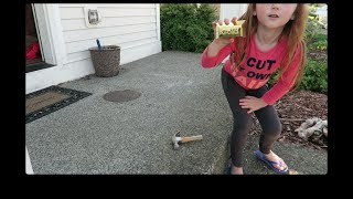 SURPRISE WHILE DIGGING FOR GOLD