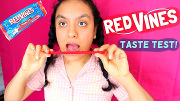 Tasting Red Vines For the First Time!
