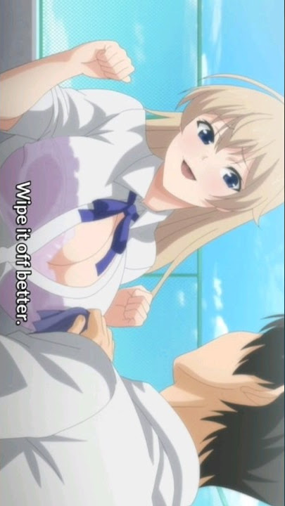 Anime hentai When my childhood friend wants you to help her clean her clothes /03 #shorts #tiktok