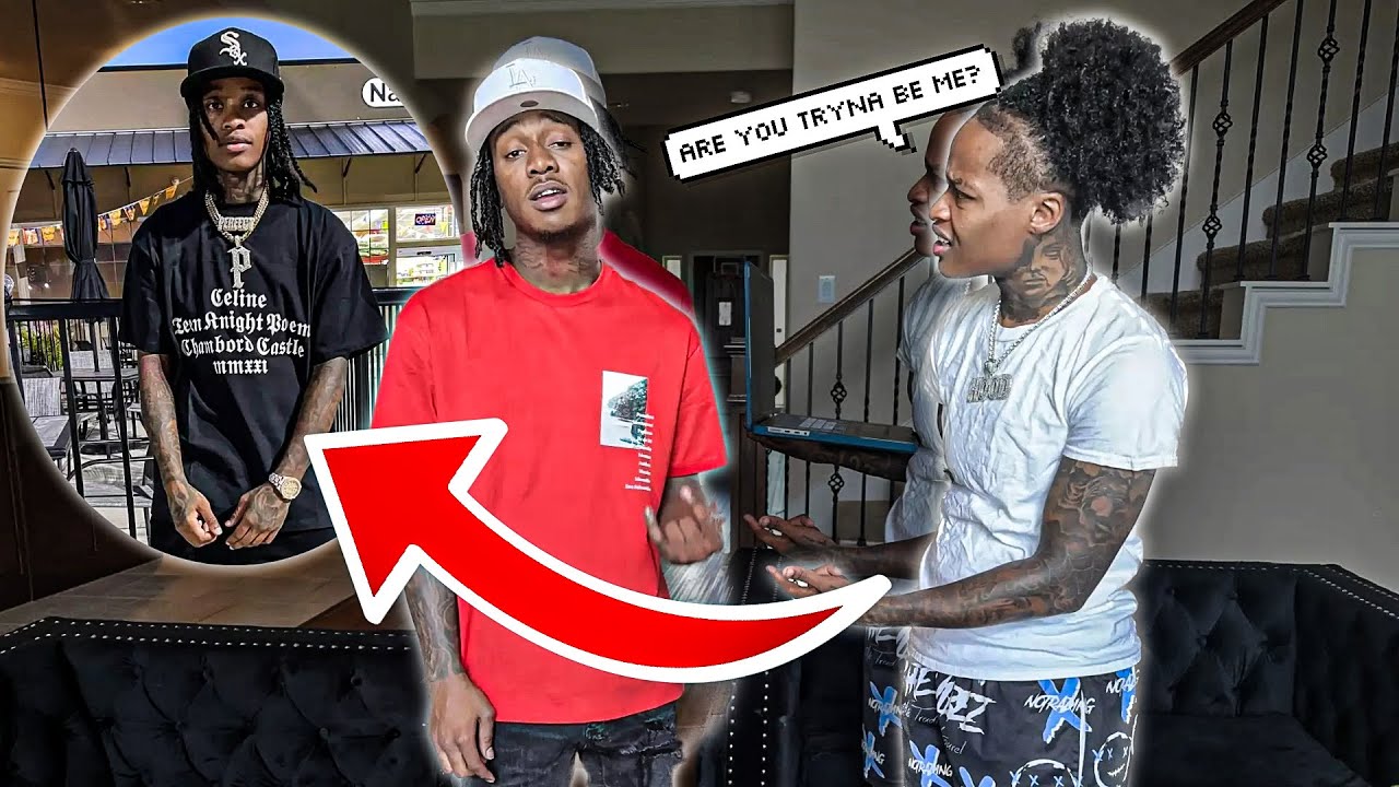 ACTING LIKE JAZZ IN FRONT OF JAZZ PRANK 🤣 *she get's mad*