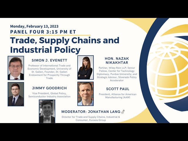 2023 WITC: Trade, Supply Chains and Industrial Policy