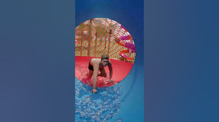 What if you're stuck in a water slide