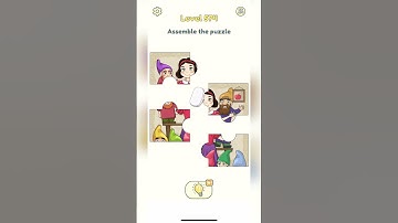 DOP2: Delete One Part 🤩😍🥰😍Assemble the puzzle😘😘😘😘Level 574🤩😍🥰😍 #shorts #youtubeshorts